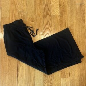 LOFT Black Wide Leg Lou & Grey